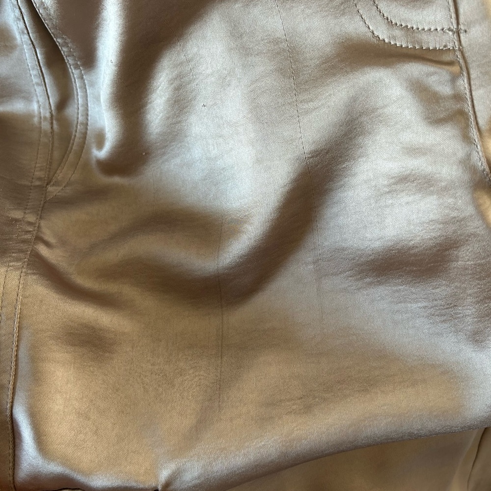 Mango Satin Flowy Cargo Pants - Picture 7 of 7